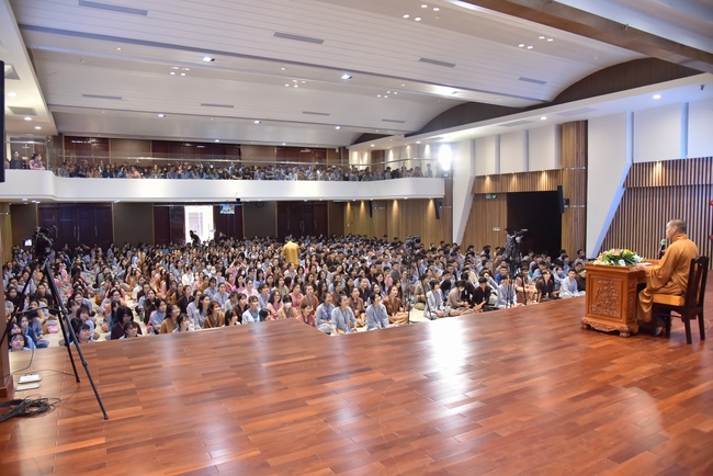 Second day of Summer Retreat 2022 at Hoang Phap Pagoda