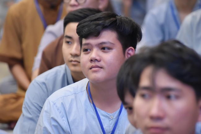 Second day of Summer Retreat 2022 at Hoang Phap Pagoda