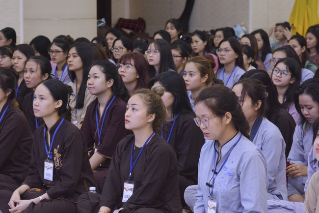 Second day of Summer Retreat 2022 at Hoang Phap Pagoda
