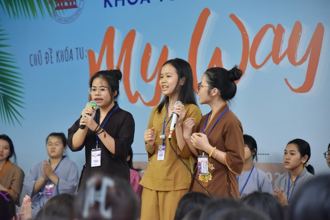 Second day of Summer Retreat 2022 at Hoang Phap Pagoda