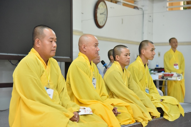 Second day of Summer Retreat 2022 at Hoang Phap Pagoda