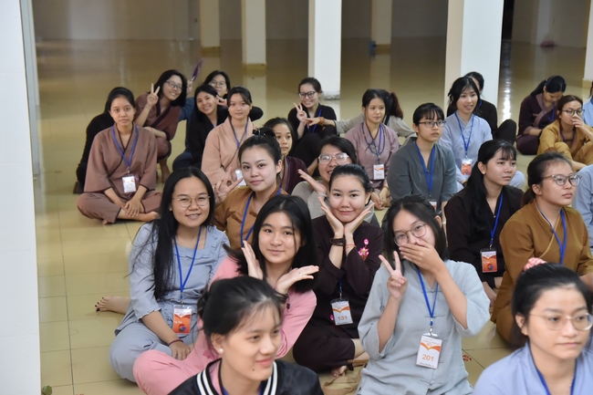 Second day of Summer Retreat 2022 at Hoang Phap Pagoda