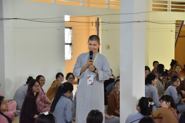 Second day of Summer Retreat 2022 at Hoang Phap Pagoda
