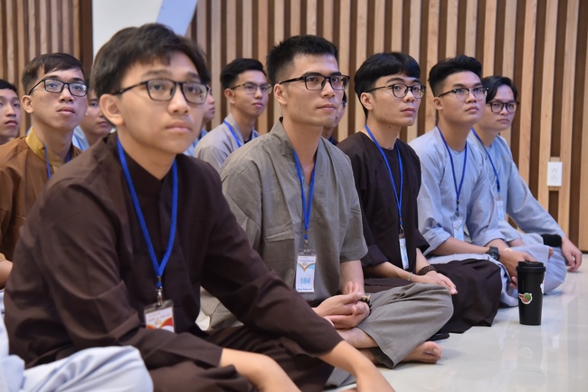 Second day of Summer Retreat 2022 at Hoang Phap Pagoda