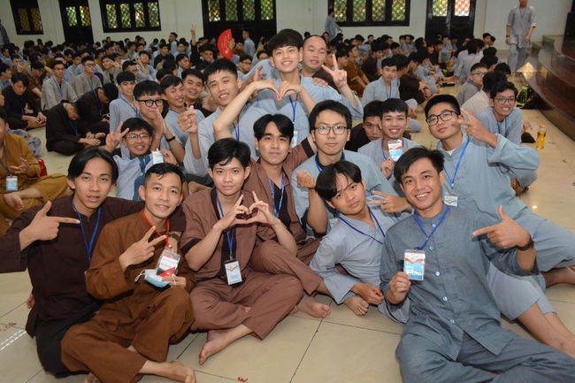 Second day of Summer Retreat 2022 at Hoang Phap Pagoda