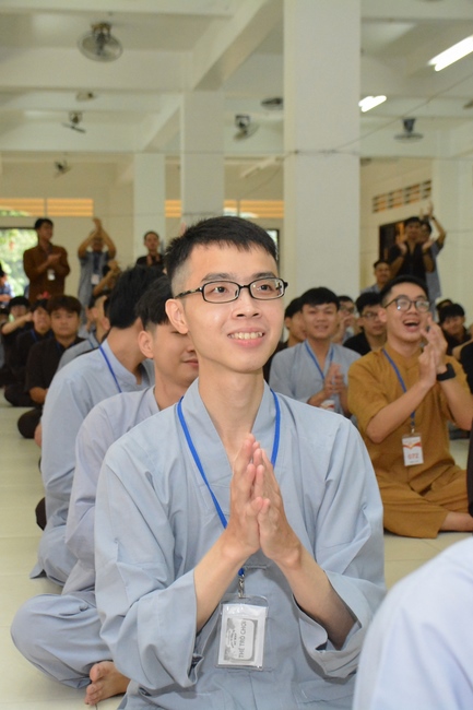 Second day of Summer Retreat 2022 at Hoang Phap Pagoda