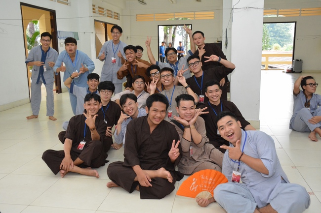 Second day of Summer Retreat 2022 at Hoang Phap Pagoda