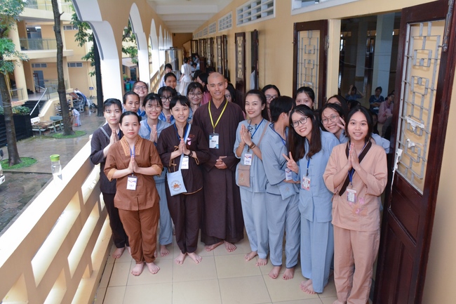 Second day of Summer Retreat 2022 at Hoang Phap Pagoda