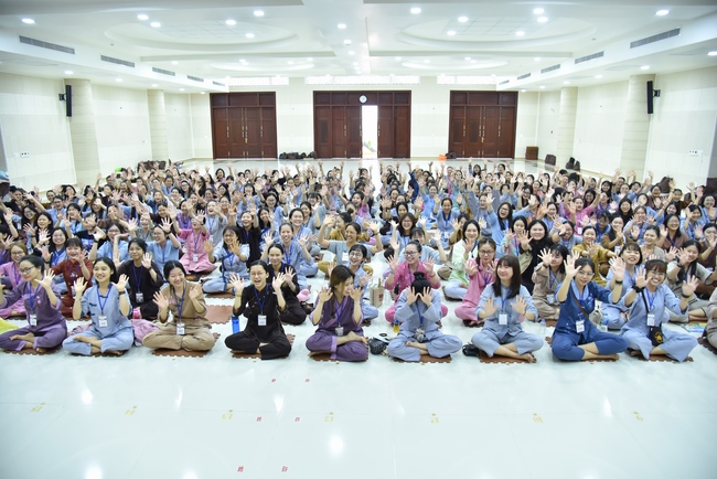 Second day of Summer Retreat 2022 at Hoang Phap Pagoda
