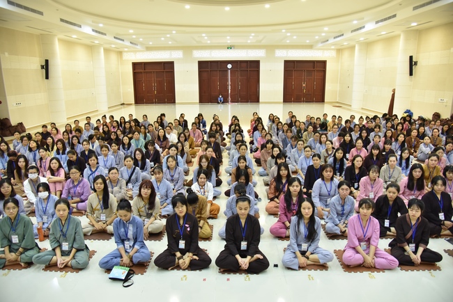 Second day of Summer Retreat 2022 at Hoang Phap Pagoda