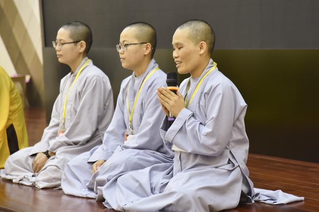 Second day of Summer Retreat 2022 at Hoang Phap Pagoda