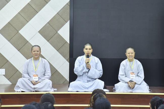 Second day of Summer Retreat 2022 at Hoang Phap Pagoda