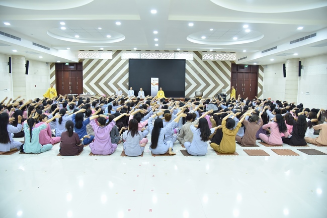 Second day of Summer Retreat 2022 at Hoang Phap Pagoda