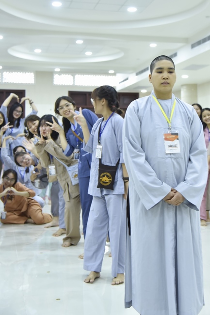 Second day of Summer Retreat 2022 at Hoang Phap Pagoda
