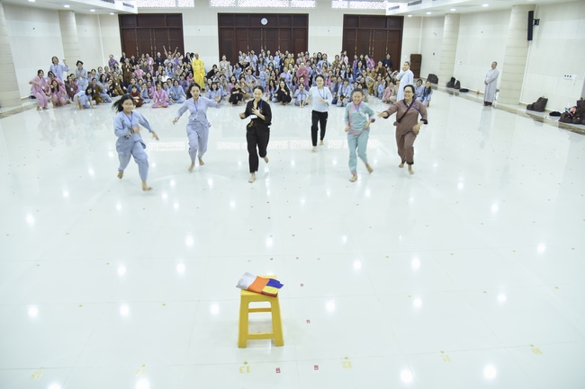 Second day of Summer Retreat 2022 at Hoang Phap Pagoda