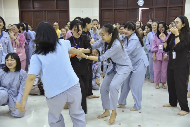 Second day of Summer Retreat 2022 at Hoang Phap Pagoda