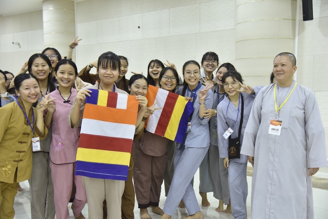 Second day of Summer Retreat 2022 at Hoang Phap Pagoda