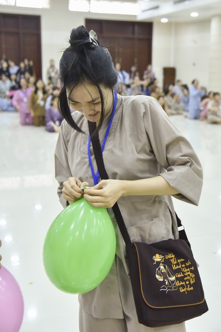 Second day of Summer Retreat 2022 at Hoang Phap Pagoda
