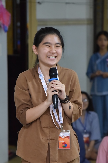 Third day of Summer Retreat 2022 at Hoang Phap Pagoda