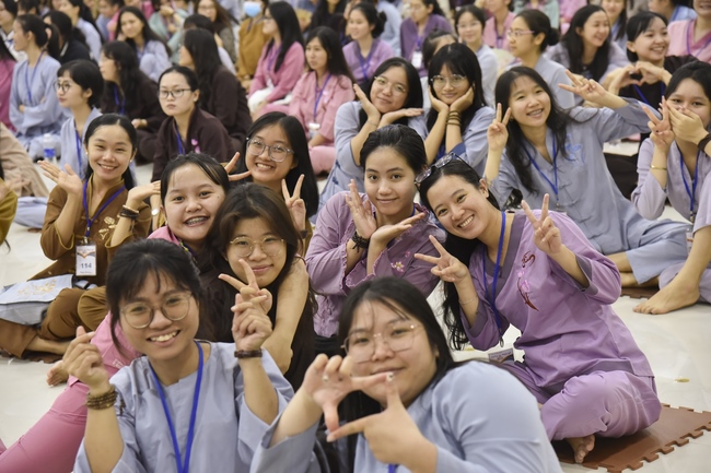 Third day of Summer Retreat 2022 at Hoang Phap Pagoda