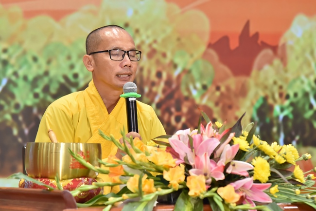 Third day of Summer Retreat 2022 at Hoang Phap Pagoda