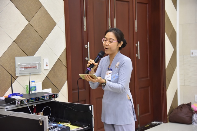 Third day of Summer Retreat 2022 at Hoang Phap Pagoda