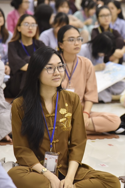 Third day of Summer Retreat 2022 at Hoang Phap Pagoda
