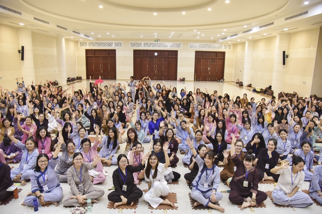 Third day of Summer Retreat 2022 at Hoang Phap Pagoda