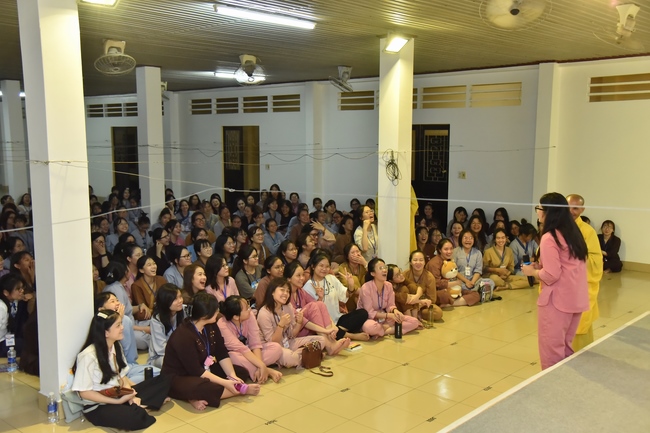 Third day of Summer Retreat 2022 at Hoang Phap Pagoda