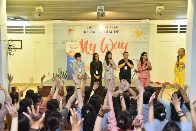 Third day of Summer Retreat 2022 at Hoang Phap Pagoda