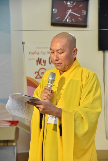 Third day of Summer Retreat 2022 at Hoang Phap Pagoda