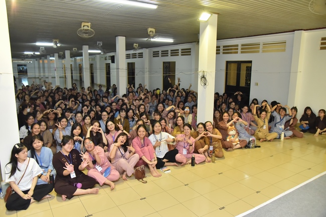 Third day of Summer Retreat 2022 at Hoang Phap Pagoda