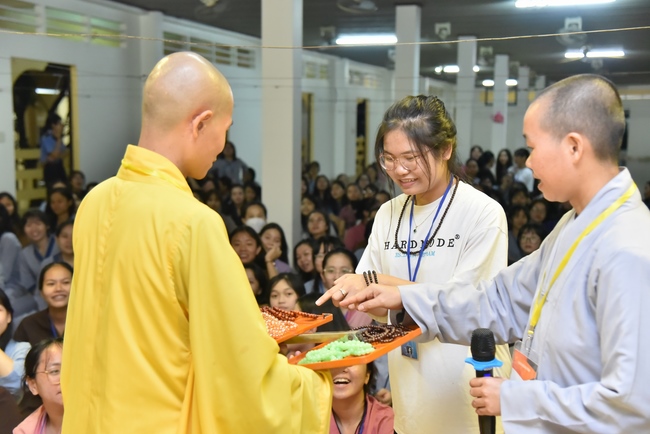 Third day of Summer Retreat 2022 at Hoang Phap Pagoda