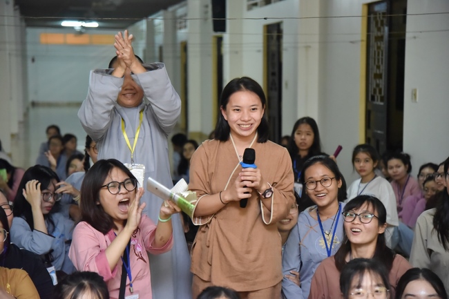 Third day of Summer Retreat 2022 at Hoang Phap Pagoda