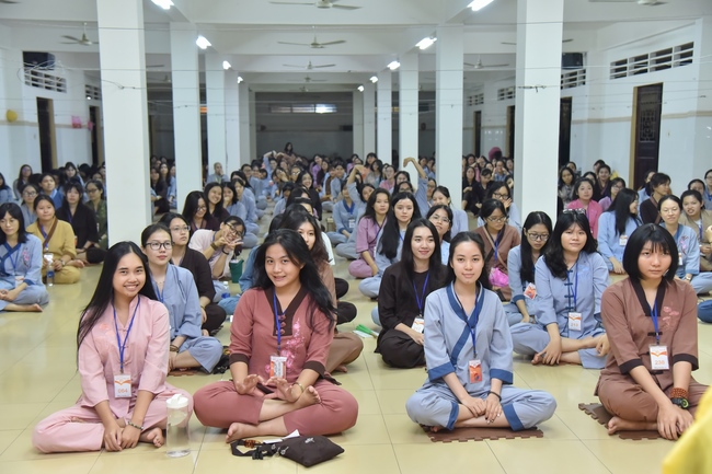 Third day of Summer Retreat 2022 at Hoang Phap Pagoda