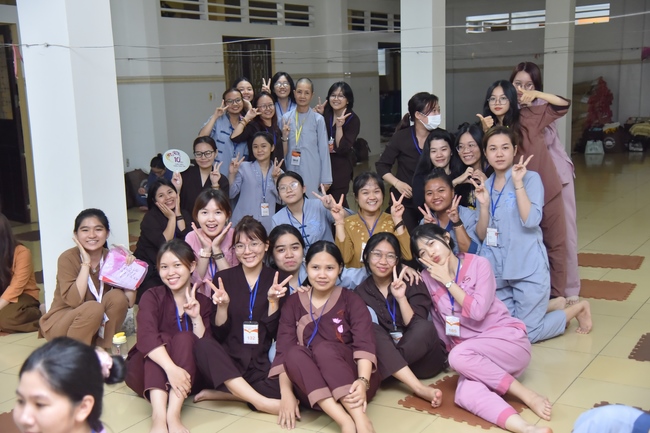 Third day of Summer Retreat 2022 at Hoang Phap Pagoda
