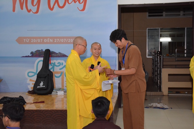 Third day of Summer Retreat 2022 at Hoang Phap Pagoda