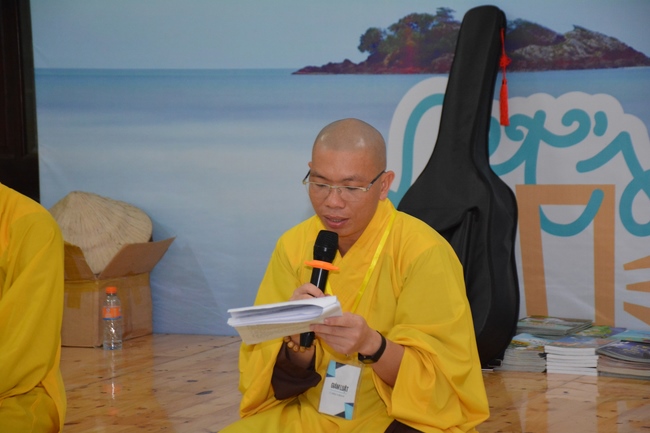 Third day of Summer Retreat 2022 at Hoang Phap Pagoda