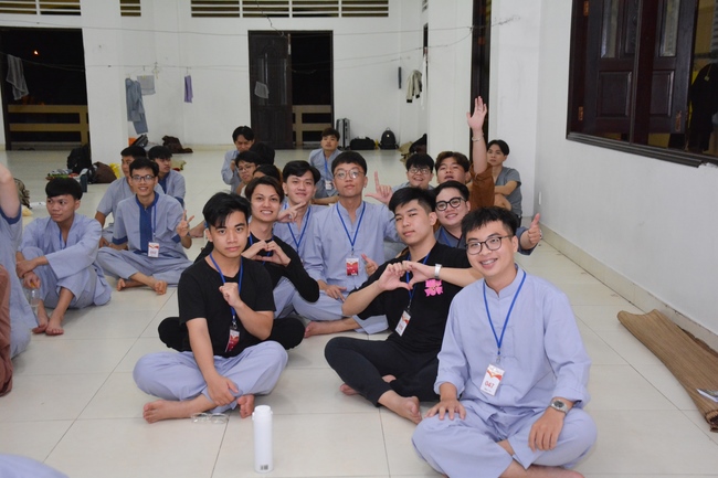 Third day of Summer Retreat 2022 at Hoang Phap Pagoda