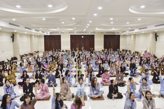 Third day of Summer Retreat 2022 at Hoang Phap Pagoda