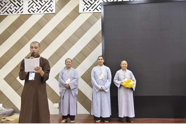 Third day of Summer Retreat 2022 at Hoang Phap Pagoda