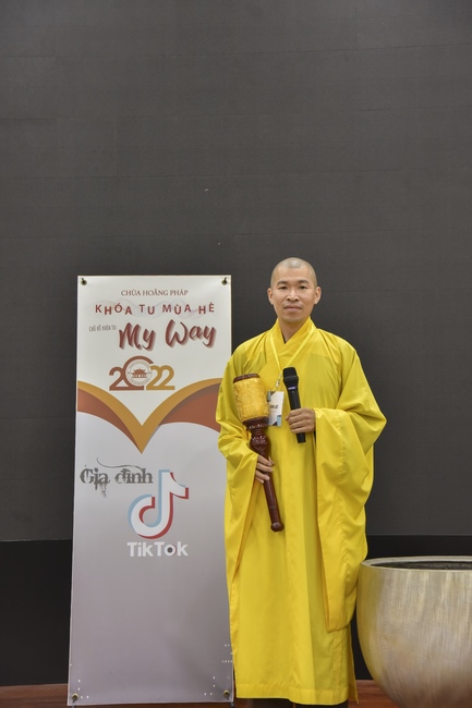 Third day of Summer Retreat 2022 at Hoang Phap Pagoda