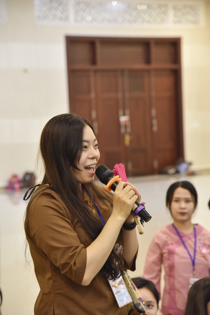 Third day of Summer Retreat 2022 at Hoang Phap Pagoda