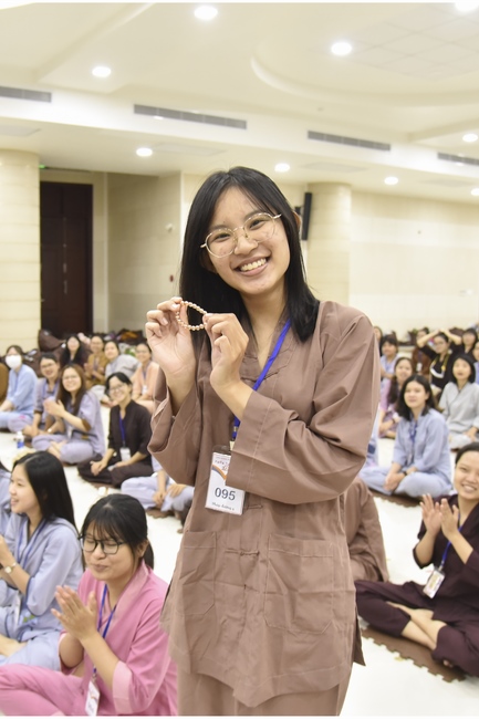 Third day of Summer Retreat 2022 at Hoang Phap Pagoda