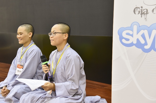 Third day of Summer Retreat 2022 at Hoang Phap Pagoda