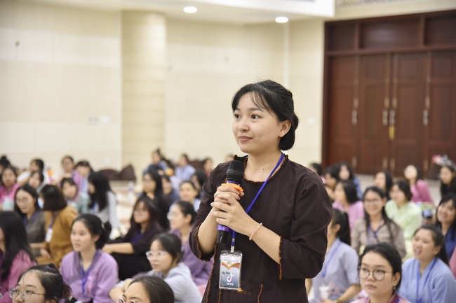 Third day of Summer Retreat 2022 at Hoang Phap Pagoda