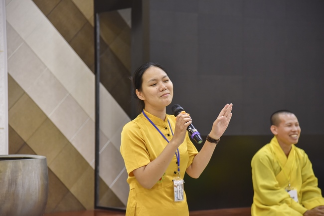 Third day of Summer Retreat 2022 at Hoang Phap Pagoda