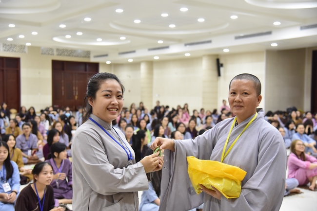 Third day of Summer Retreat 2022 at Hoang Phap Pagoda