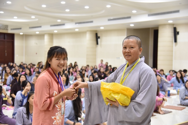 Third day of Summer Retreat 2022 at Hoang Phap Pagoda