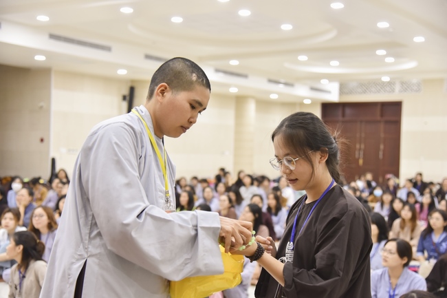 Third day of Summer Retreat 2022 at Hoang Phap Pagoda